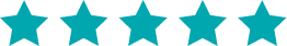 Five-star customer rating